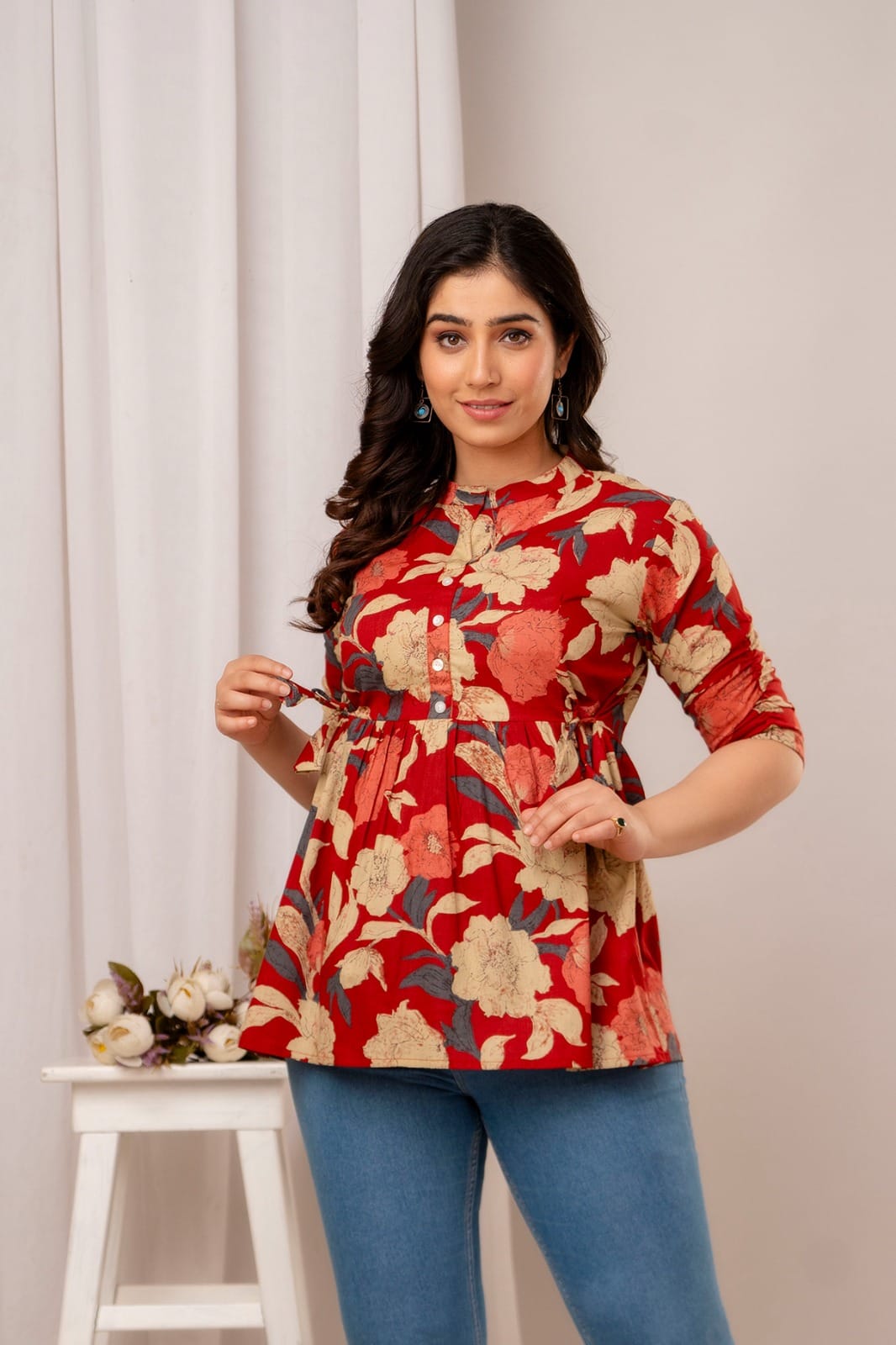 Pure Cotton Printed Tops & Short Kurtis – Summer Casual Wear for Women
