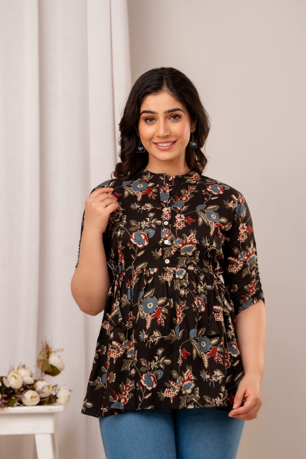 Pure Cotton Printed Tops & Short Kurtis – Summer Casual Wear for Women