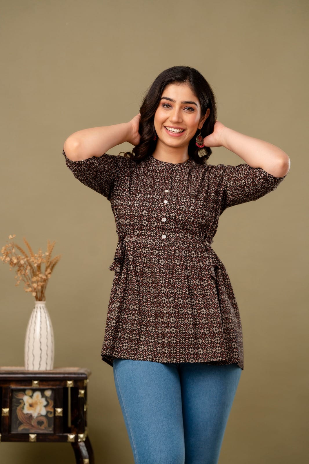 Pure Cotton Printed Tops & Short Kurtis – Summer Casual Wear for Women