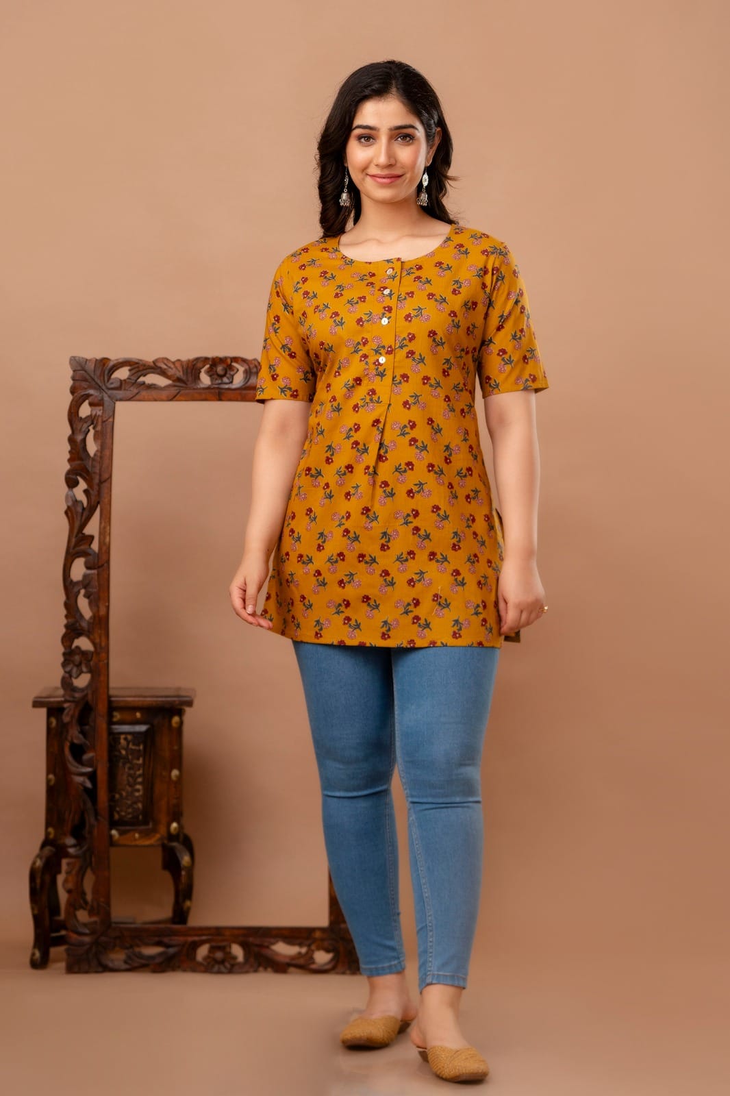 Pure Cotton Printed Tops & Short Kurtis – Summer Casual Wear for Women