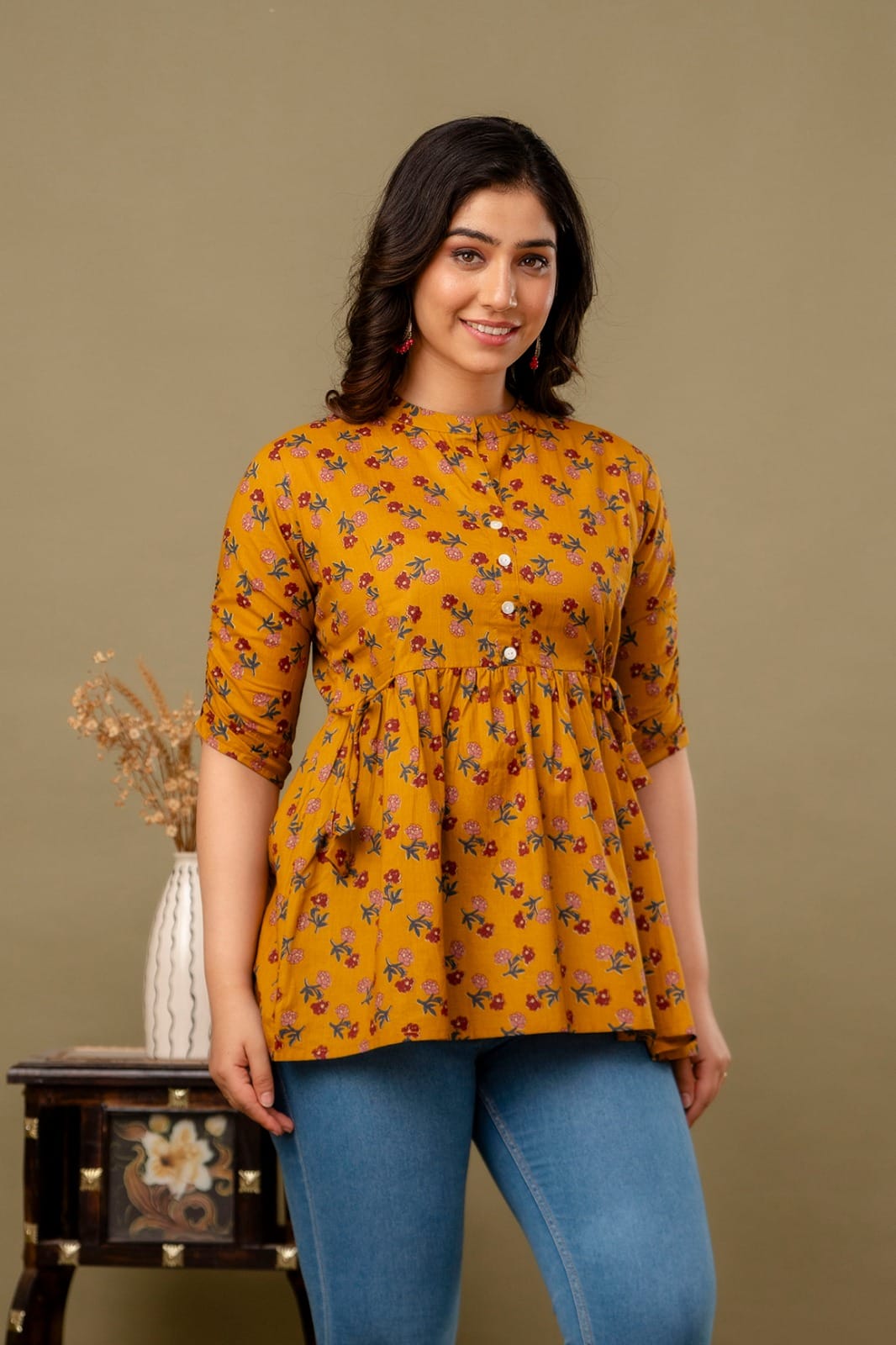 Pure Cotton Printed Tops & Short Kurtis – Summer Casual Wear for Women