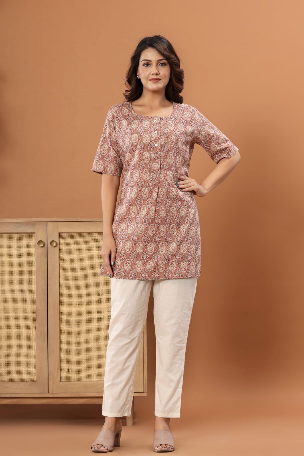 Pure Cotton Printed Tops & Short Kurtis – Summer Casual Wear for Women