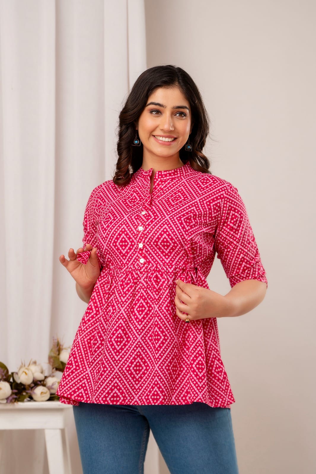 Pure Cotton Printed Tops & Short Kurtis – Summer Casual Wear for Women