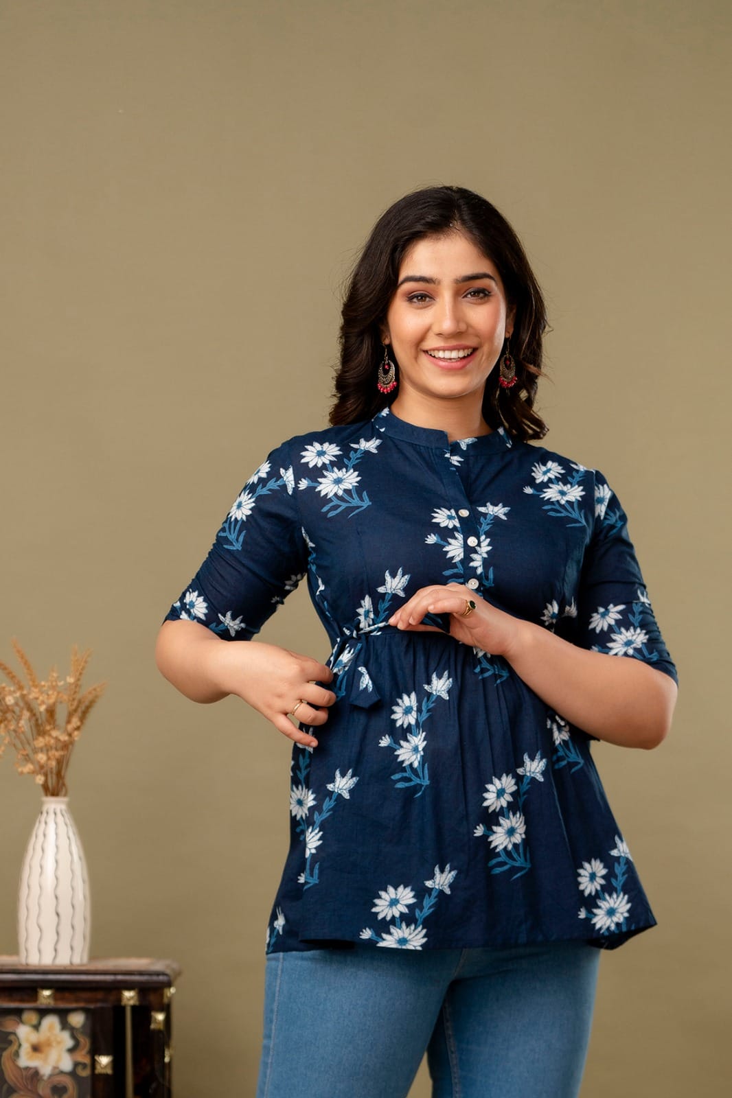 Pure Cotton Printed Tops & Short Kurtis – Summer Casual Wear for Women