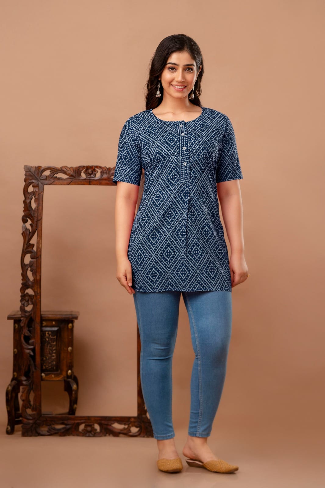 Pure Cotton Printed Tops & Short Kurtis – Summer Casual Wear for Women